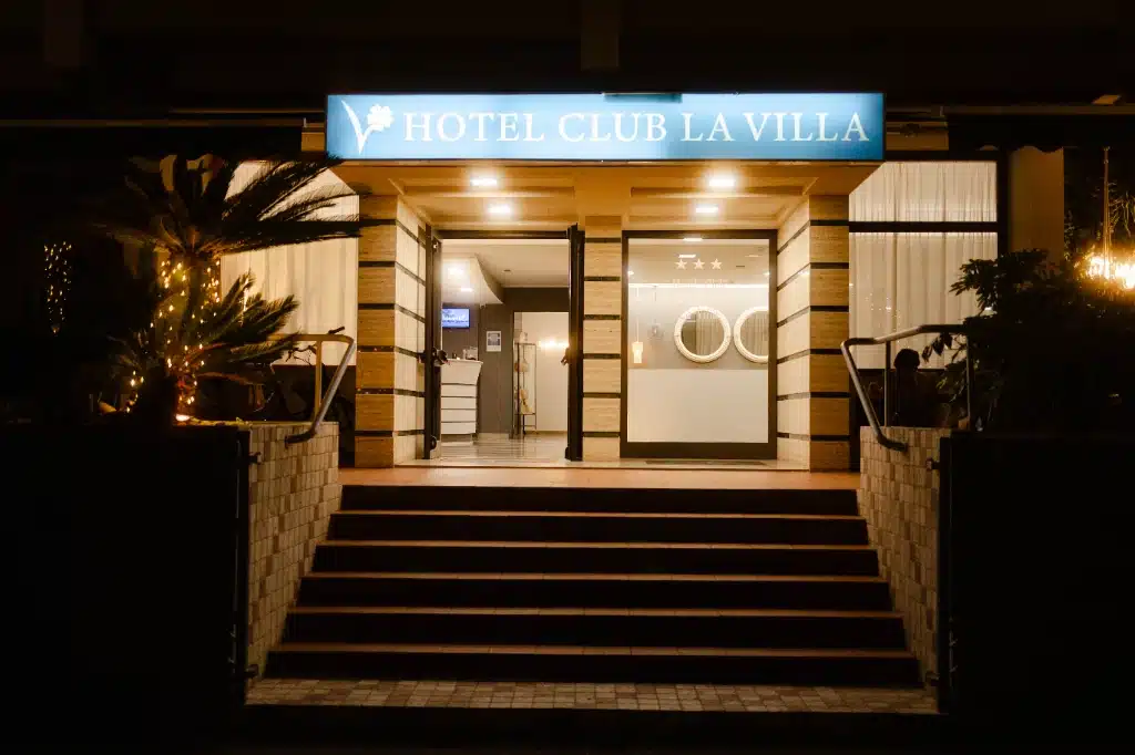 ingresso hotel la villa