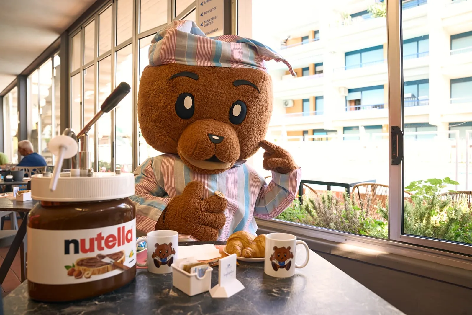 orsetto miele colazione nutella